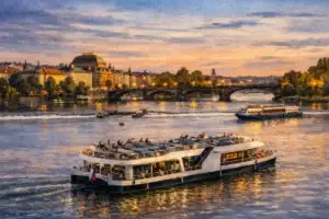 prague-evening-river-cruise-dusk-watercolor