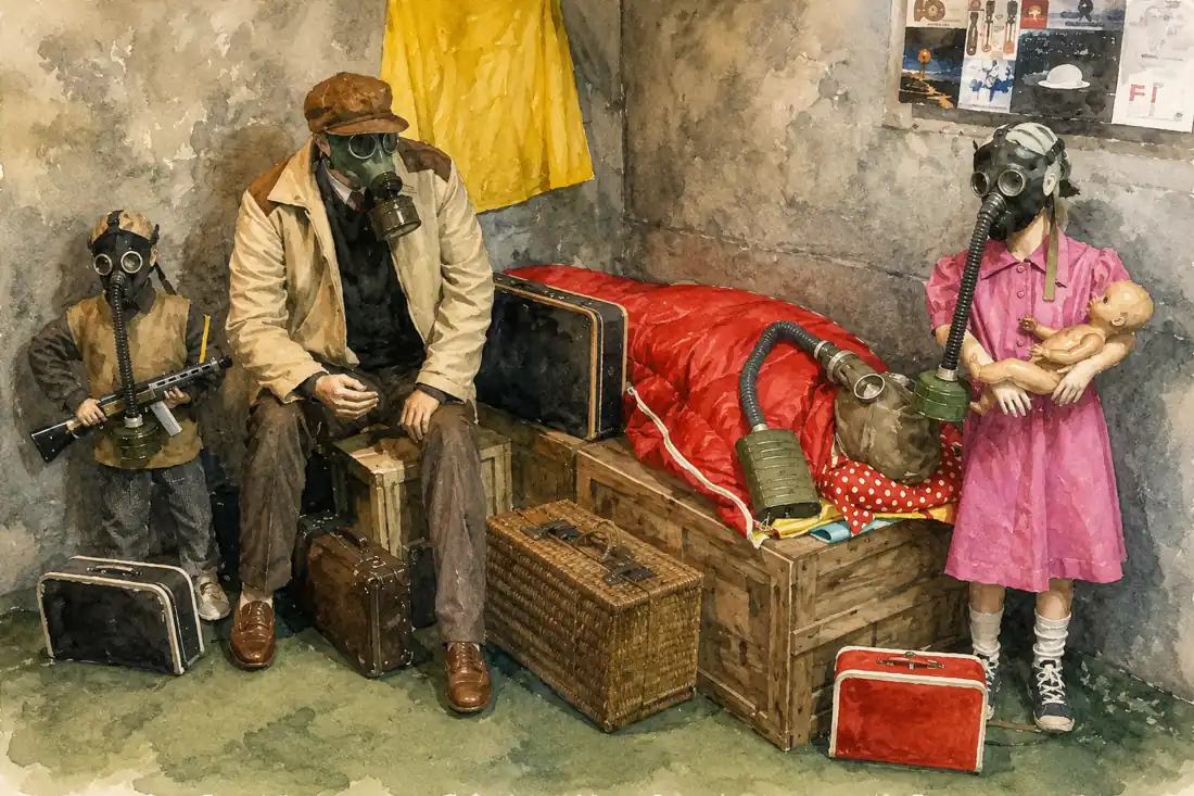 cold-war-gas-mask-shelter-watercolor