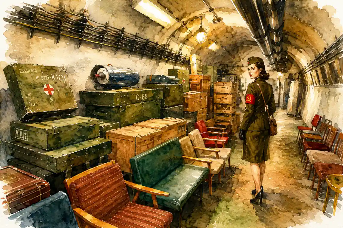 prague-communist-bunker-watercolor