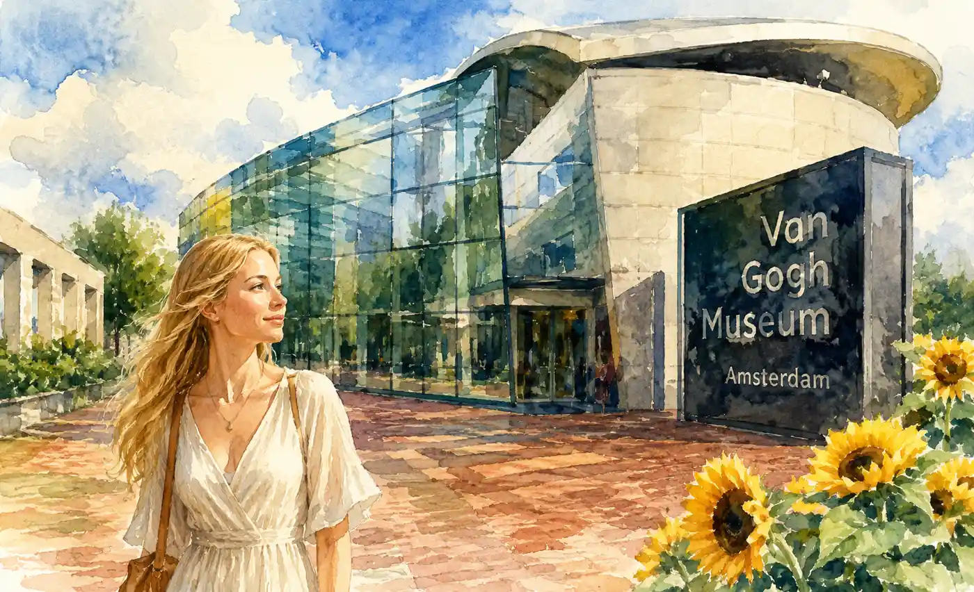 van-gogh-museum-amsterdam-watercolor-nordic-girl