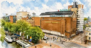 heineken-experience-amsterdam-watercolor-wordpress