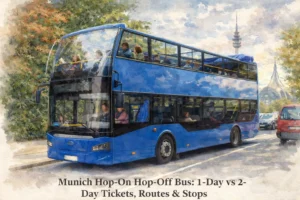 Munich Hop-On Hop-Off Bus: 1-Day vs 2-Day Tickets, Routes & Stops