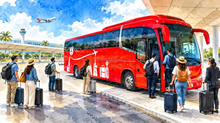airport-shuttle-boarding-watercolor-wordpress