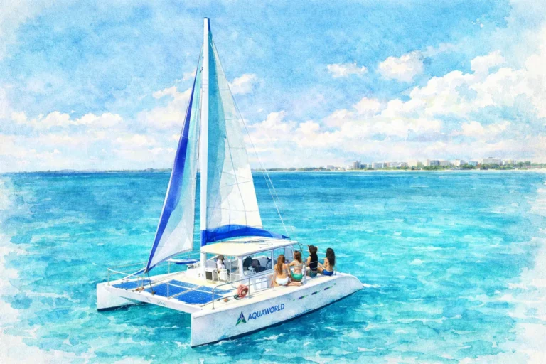 Isla Mujeres Catamaran vs Dancer Cruise From Cancun: Relaxed Sailing or Party Boat?