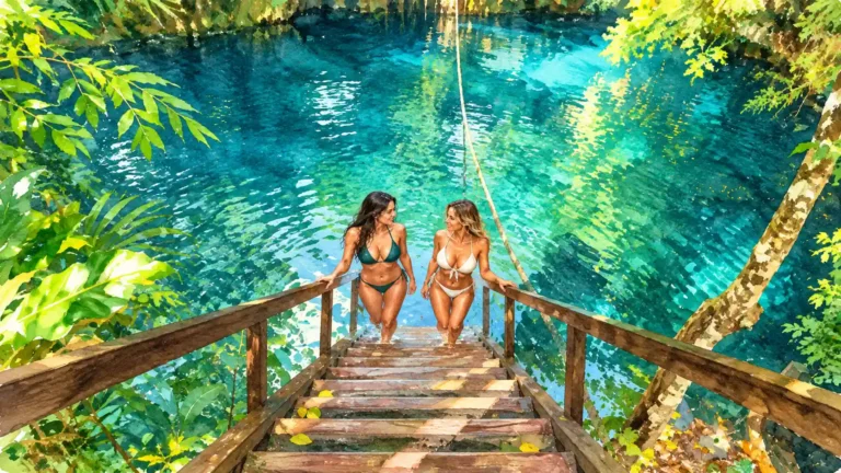 jungle-cenote-watercolor-wordpress