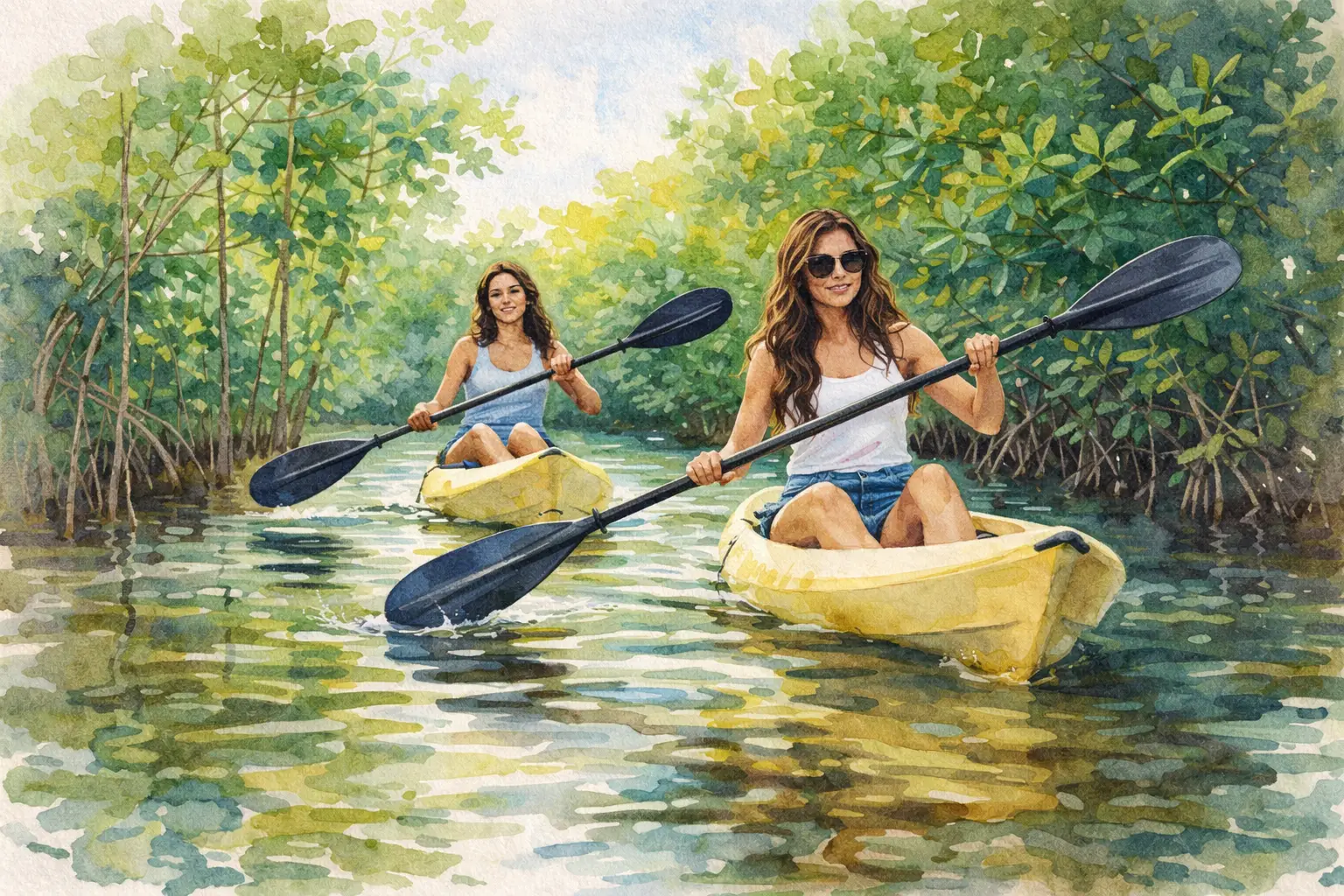 Kayaking Nichupté Lagoon in Cancun: Daytime Tour vs Sunset Paddle