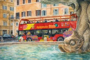 Rome Hop-On Hop-Off Bus vs Walking: When Is the Bus Worth It?