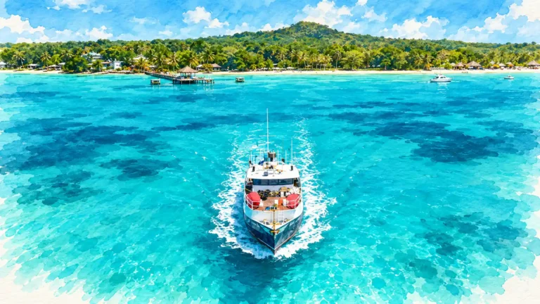 tropical-island-ferry-watercolor-wordpress