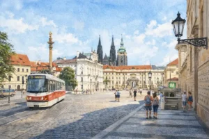 How to Get to Prague Castle: Tram 22, Walking & Metro