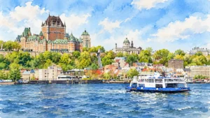 quebec-city-ferry-watercolor